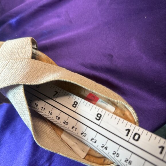 NEW📌Michael Comfy Platform Criss Cross X Straps Wedge Slip-On Sandals - Picture 10 of 12